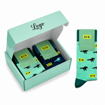 Custom Branded Box Packaging - 2 Pairs